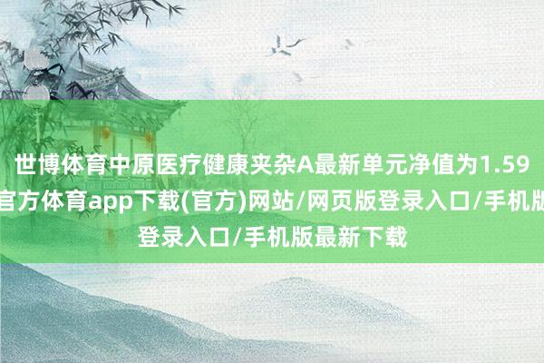 世博体育中原医疗健康夹杂A最新单元净值为1.598元-世博官方体育app下载(官方)网站/网页版登录入口/手机版最新下载